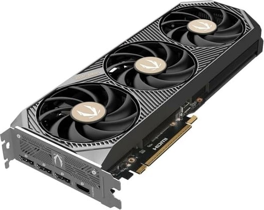 Kartë grafike ZOTAC GeForce RTX 5070 SOLID OC 12GB GDDR7 192-bit PCIe 5.0 3xDP/HDMI e zezë
