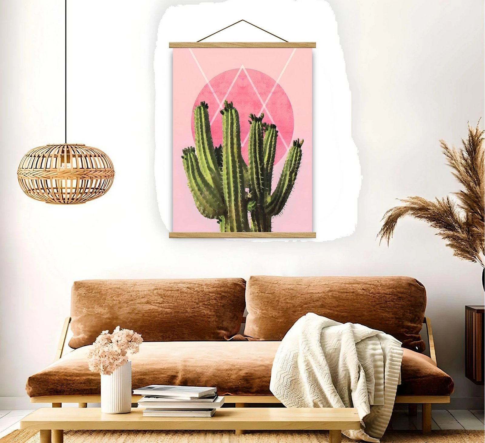 Pikturë dekorative me kornizë, shumëngjyrëshe, Wallity, MRG41, 50x70cm