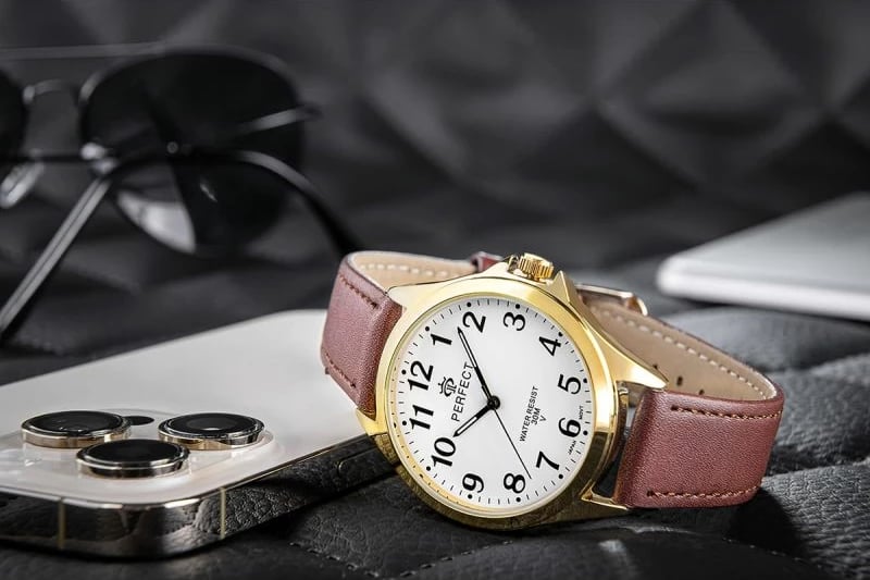 Orë dore për meshkuj PERFECT, e zezë