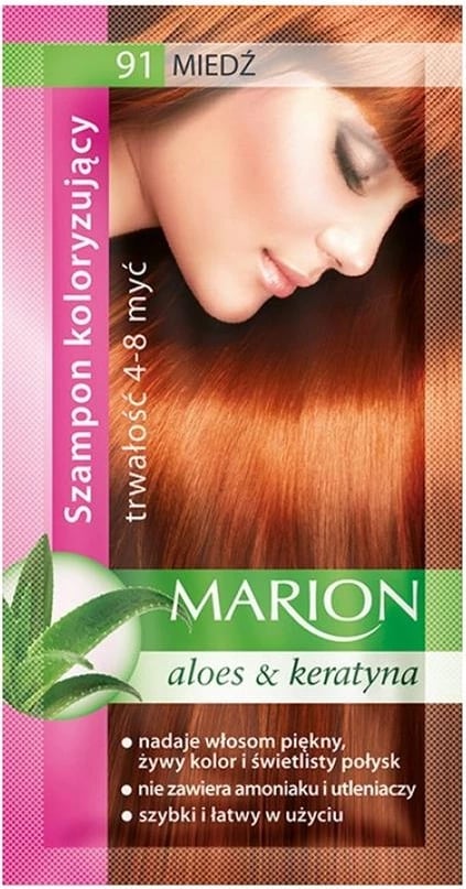 Shampon ngjyrues për femra Marion 91 Bakër 40ml