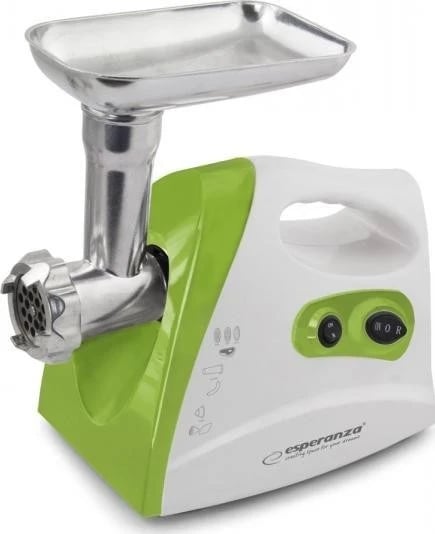 Makinë mishi Esperanza EKM012G, 600W, e bardhë-gjelbër