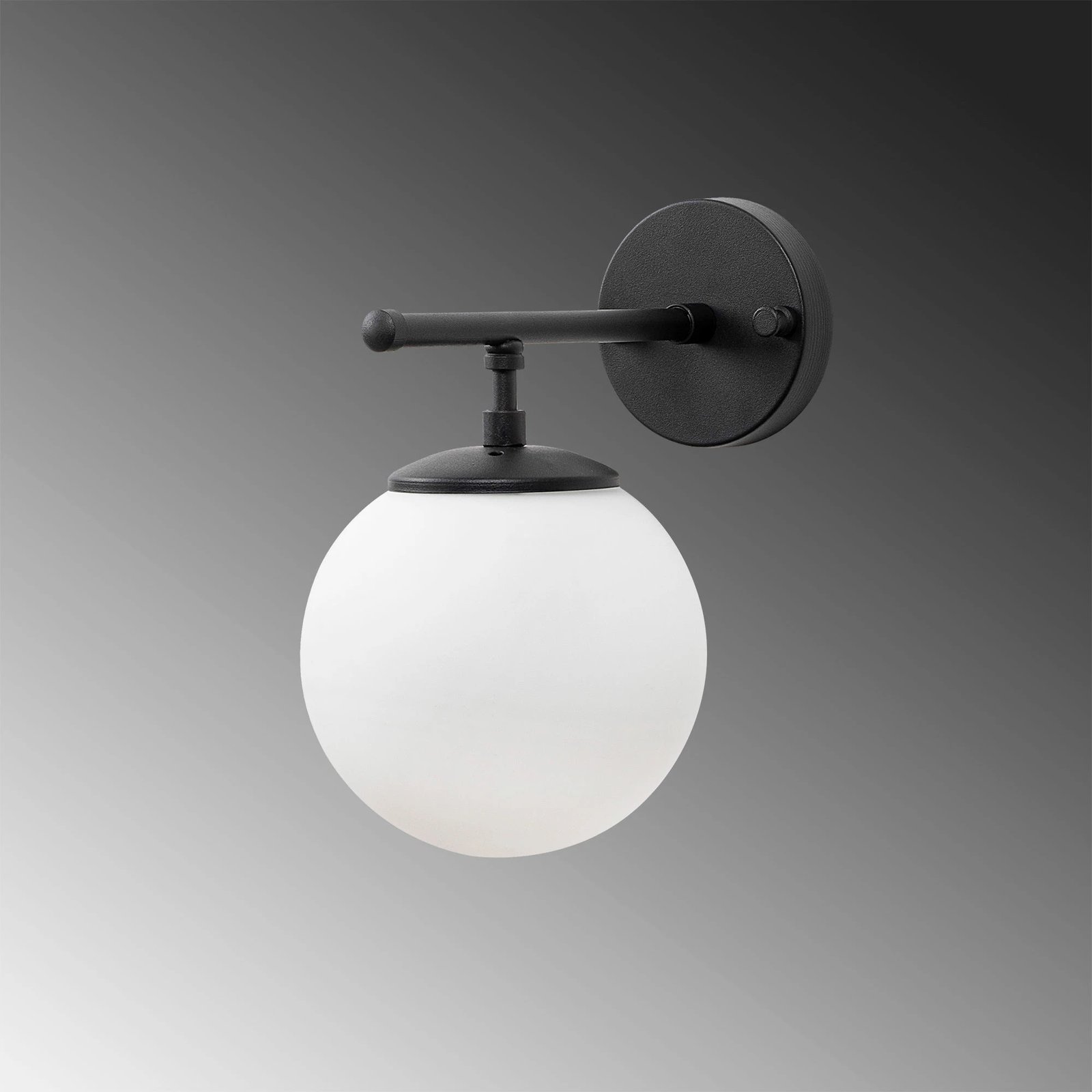 Llambë muri Opviq, Roe - 10715, ngjyrë e zezë dhe krem