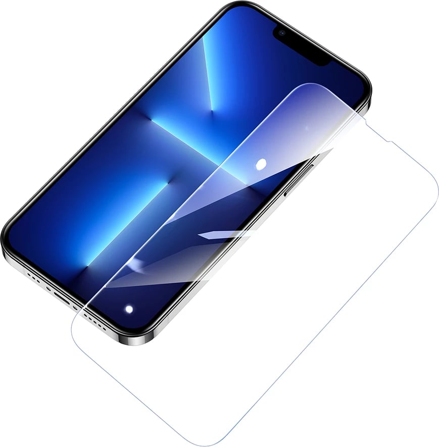 Xham mbrojtës Joyroom Knight 2.5D FS TG për iPhone 14 Plus, set prej 5 copë, Transparent