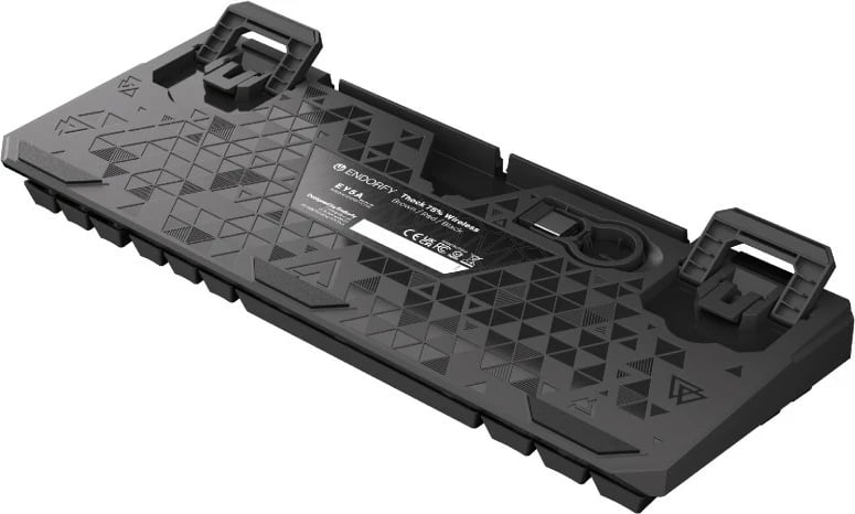 Tastierë Endorfy Thock EY5A074 - WiFi, BT, USB, e zezë