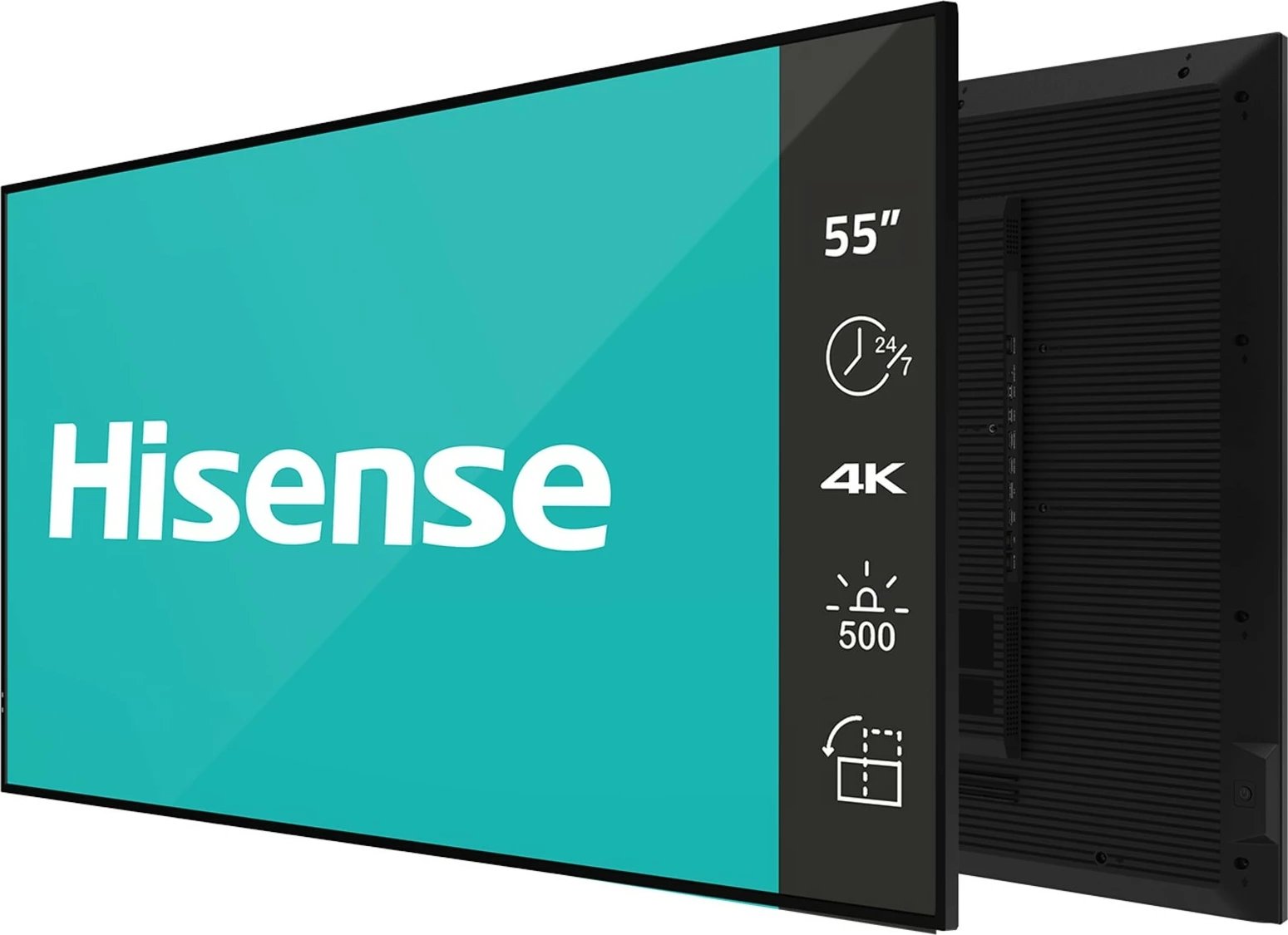 Ekran i madh Hisense 50 inç 4K UHD, Digital Signage, VA panel, 24/7, zi