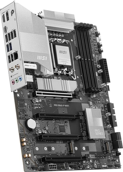 Pllakë amë MSI PRO B860-P WIFI, Intel B860, LGA 1851, ATX, E zezë