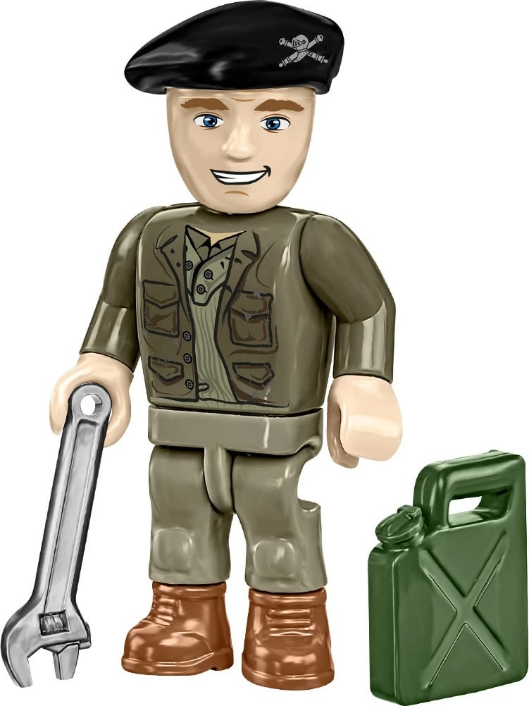Set ndërtimi Cobi Pz.Kpfw. VI Tiger Ausf. E, 870 pjesë, me 2 figurina