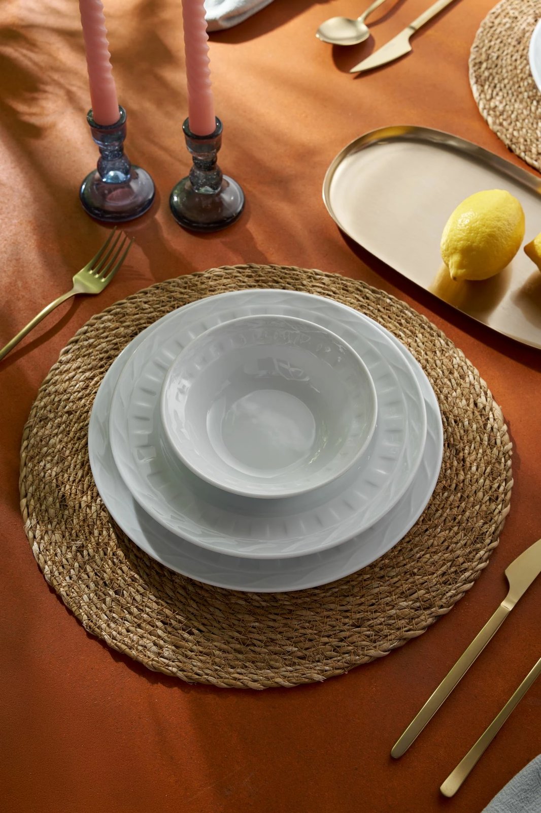 Set darke prej porcelani, 18 pjesë, Hermia Concept, MNT18KY100