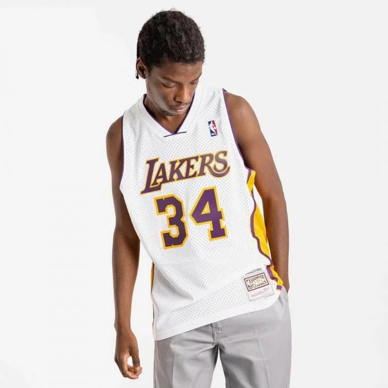 Maicë për meshkuj Mitchell & Ness, e bardhë