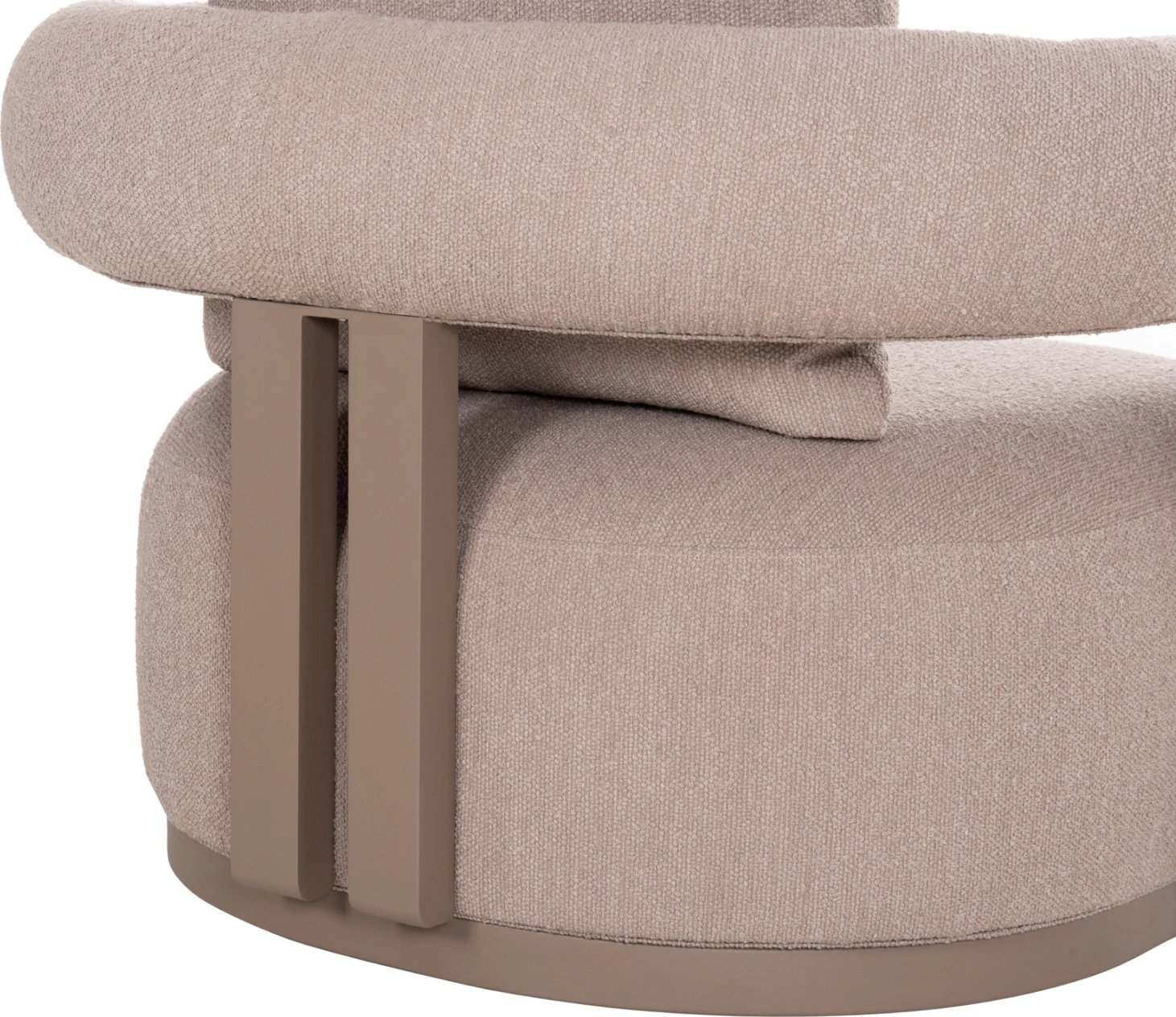 Karrige rrotulluese alumini DECCARD CD6461.02, bezhë, 98x92x69cm