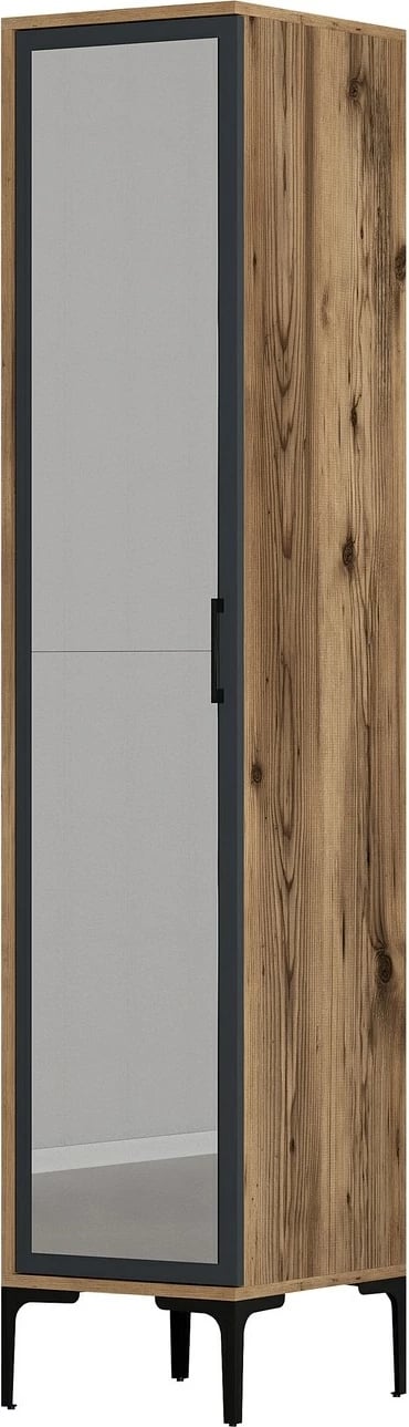 Dollap Hanah Home, Kumsal R, ngjyrë arre dhe antracit