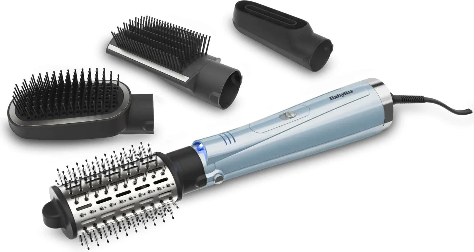 furçë nxehtësie BaByliss AS774E 1000W Hydro-Fusion, 4 në 1, set 4 aksesorë