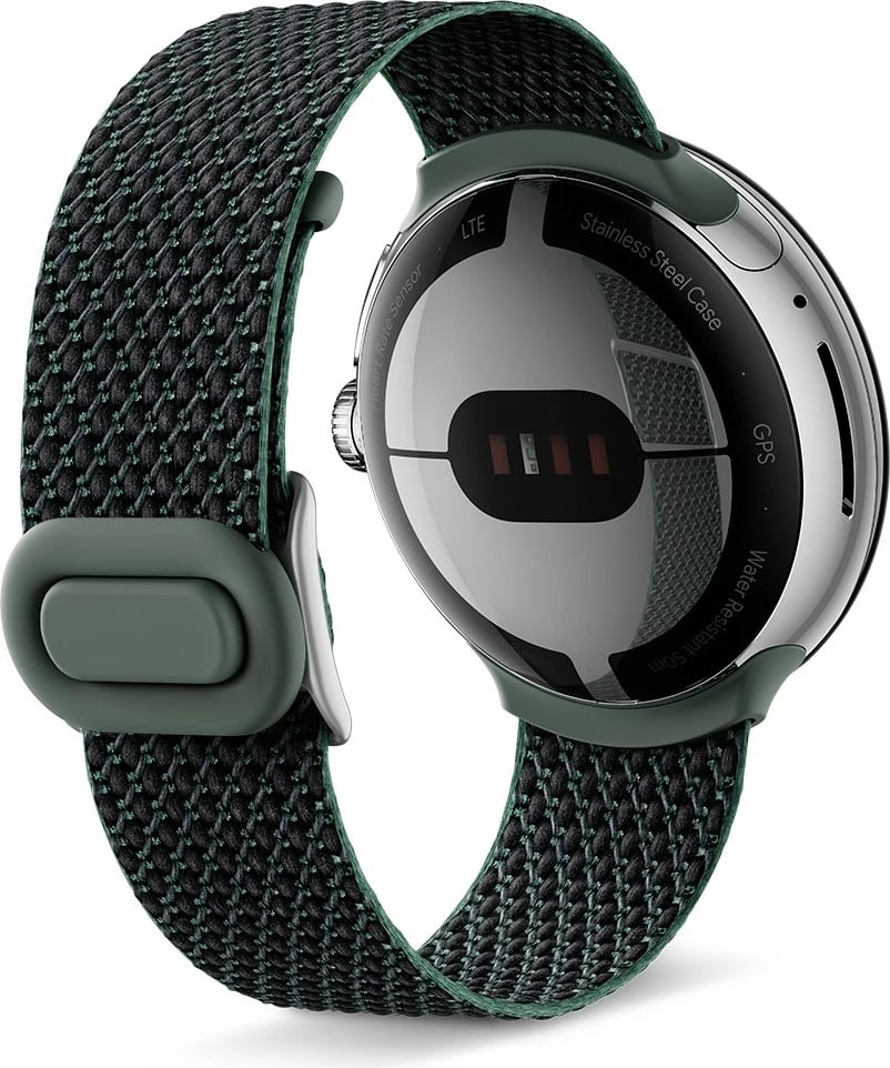 Rrip smartwatch Google për Pixel Watch, plastikë/çelik inox, 137-203mm, elfenbein Rrip smartwatch Google për Pixel Watch, plastikë/çelik inox, 137-203mm, elfenbein