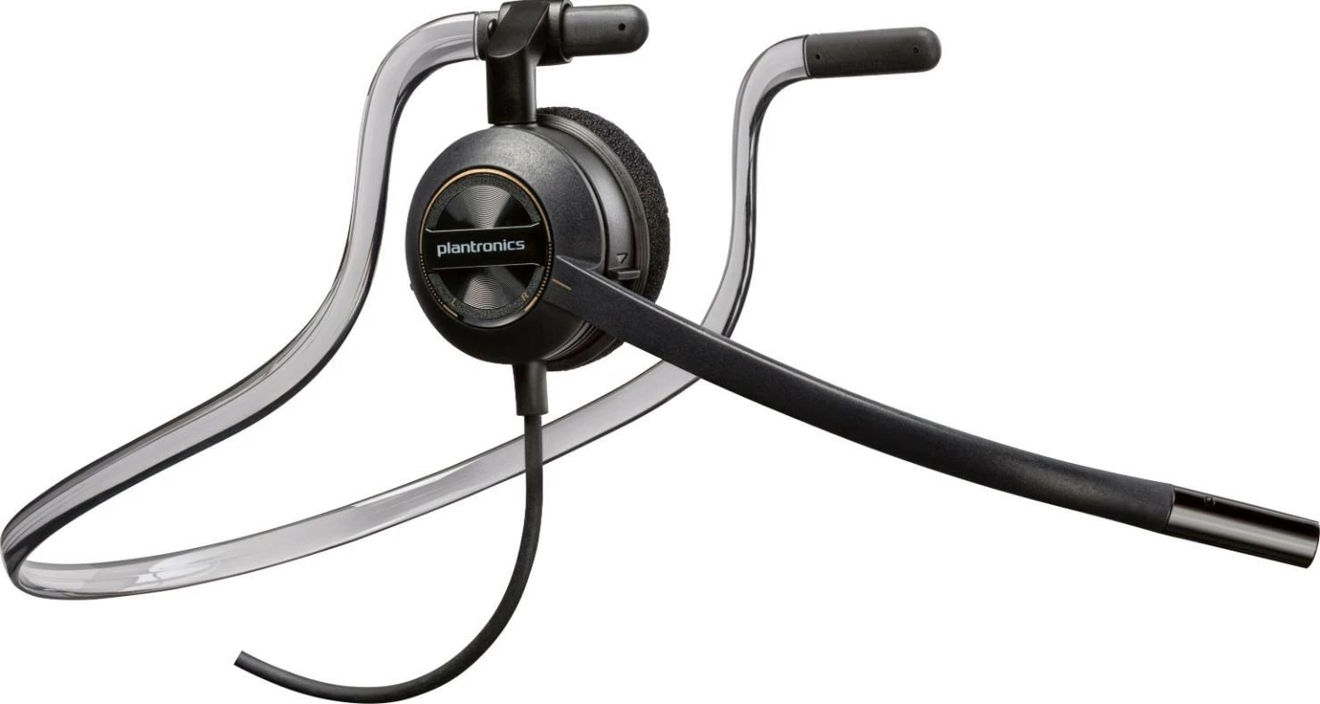 Kufje POLY EncorePro 540 Convertible, me mikrofon, USB, e zezë