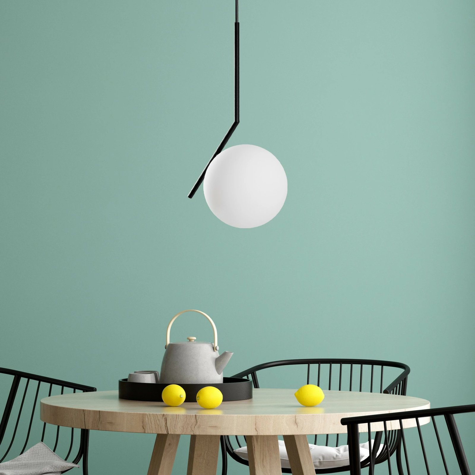 Llambë tavani Opviq, Luminar - 14110, ngjyrë e zezë