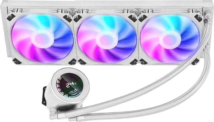 Ventilator Ftohës Me Ujë Për Kompjuter SAMA T360MM white (Bardhë)