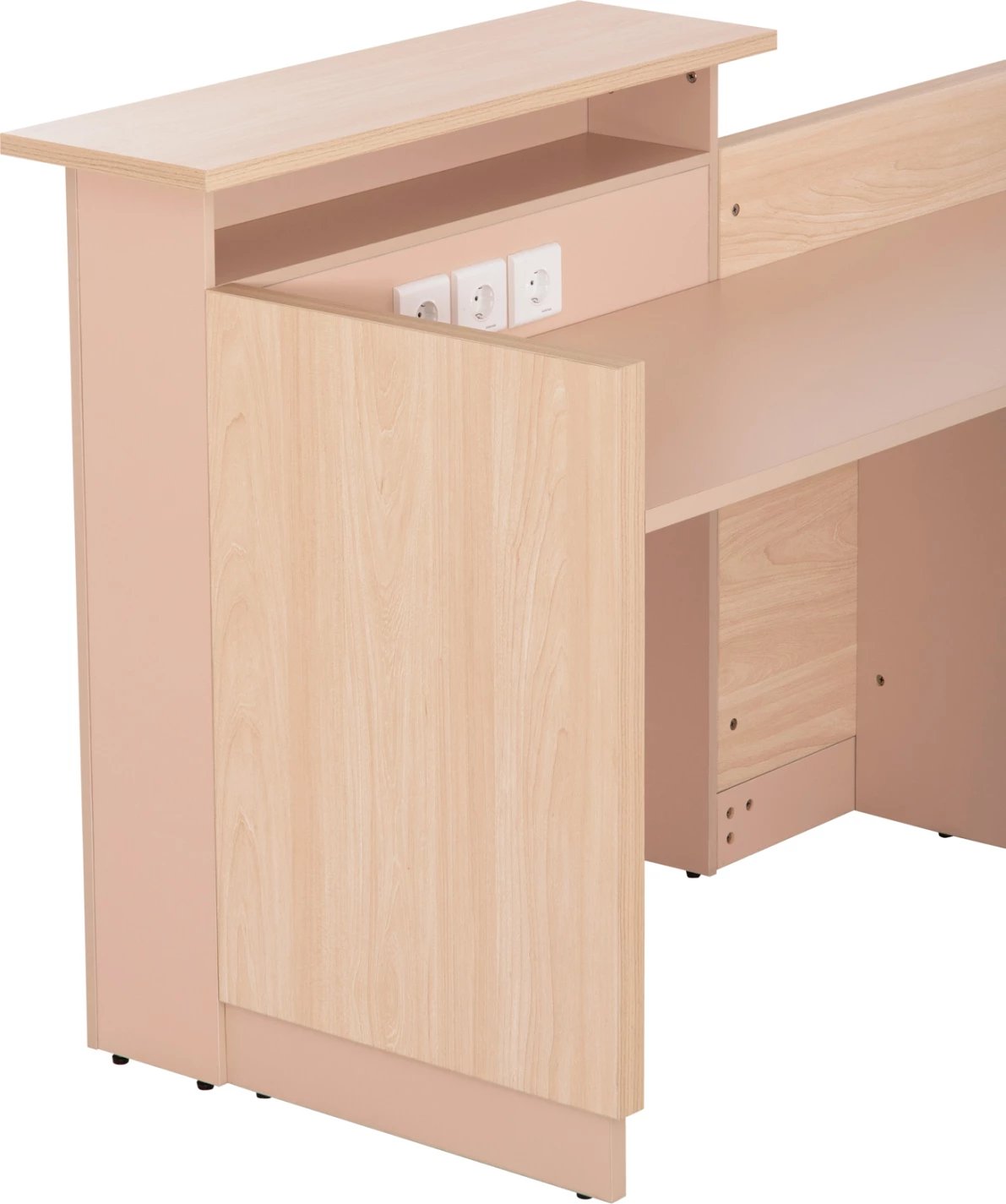 Tavolinë recepsioni DALTON FH2068.02 melaminë, sonama-bardhë, 240x80x106H cm