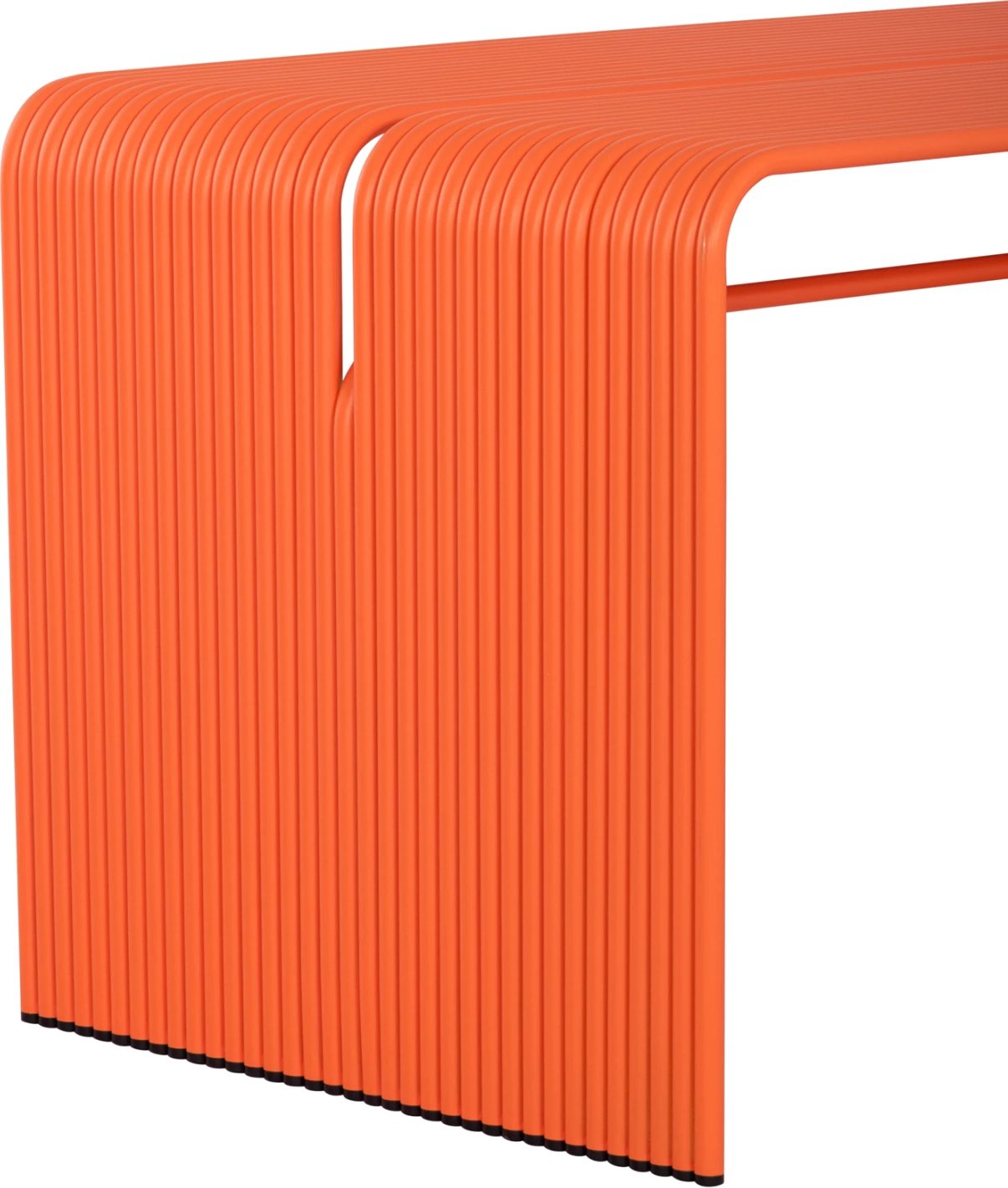 Tavolinë ngrënieje për jashtë, alumin, ngjyrë portokalli, INTREPID FH6330.09, 121x70x70cm