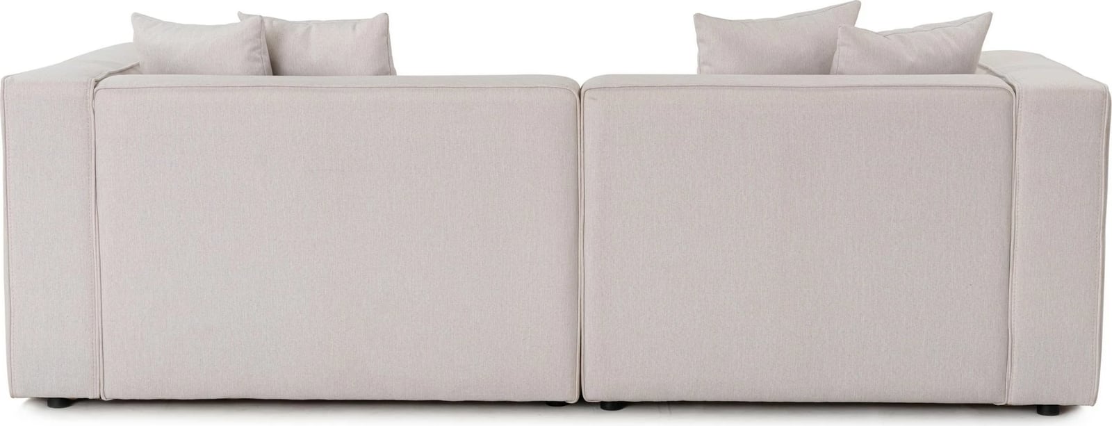 Divan dy vendësh Mora XL, ngjyrë ecru