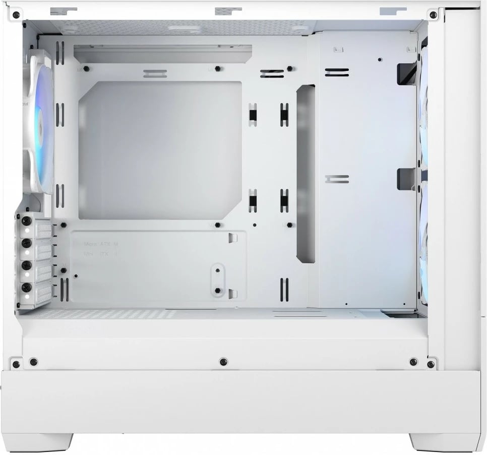 Kasë Fractal Design Pop Mini Air TG Clear Tint RGB, e bardhë