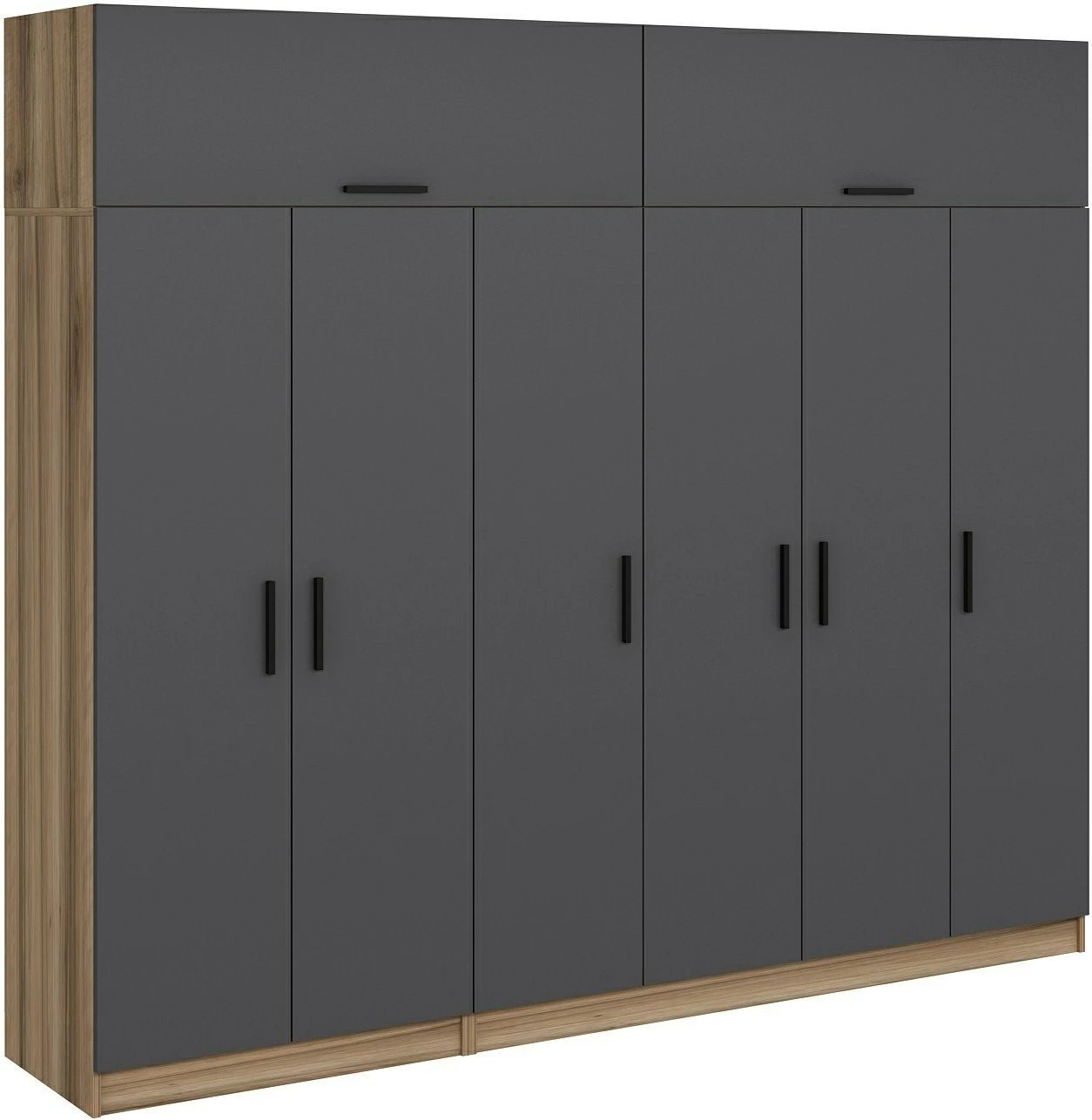 Dollap Skye Decor, ngjyrë antracit, Kale - 7720