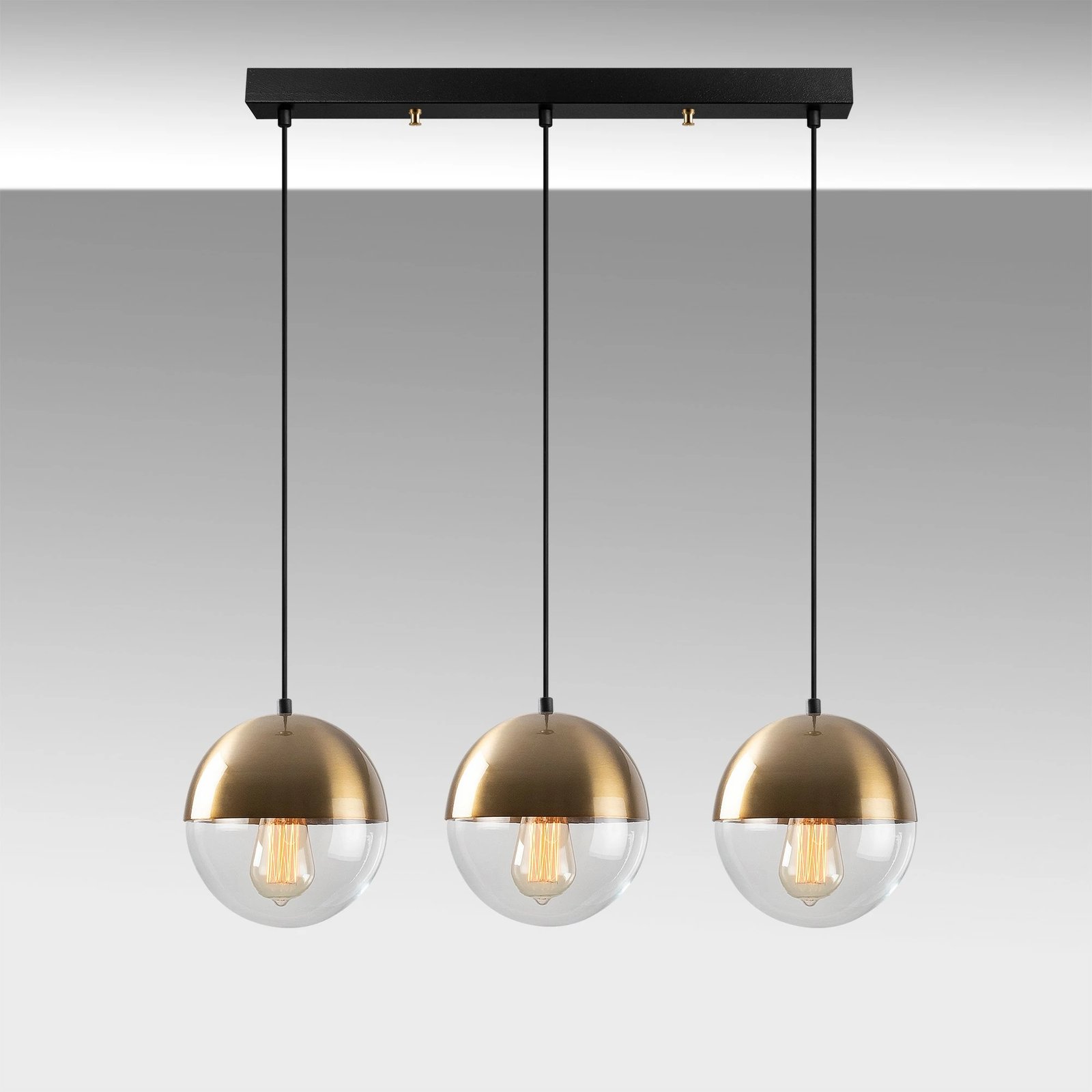 Llambadar Opviq, Bastos - 6161, ngjyrë vintage, trup metalik, kapak qelqi, 70x20cm, lartësi 111cm