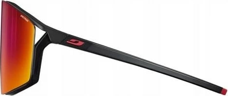 Syze dielli sportive Julbo EDGE, e zezë/kuqe, L, unisex