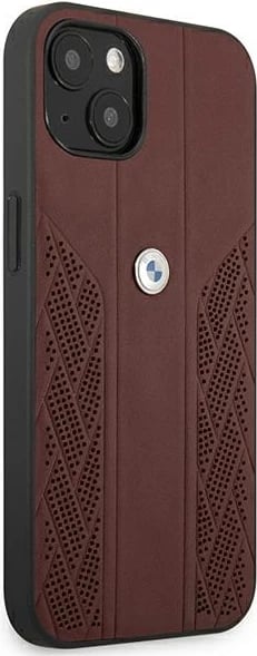 Mbështjellës BMW BMHCP13MRSPPR për iPhone 13, 6.1", lëkurë, i kuq