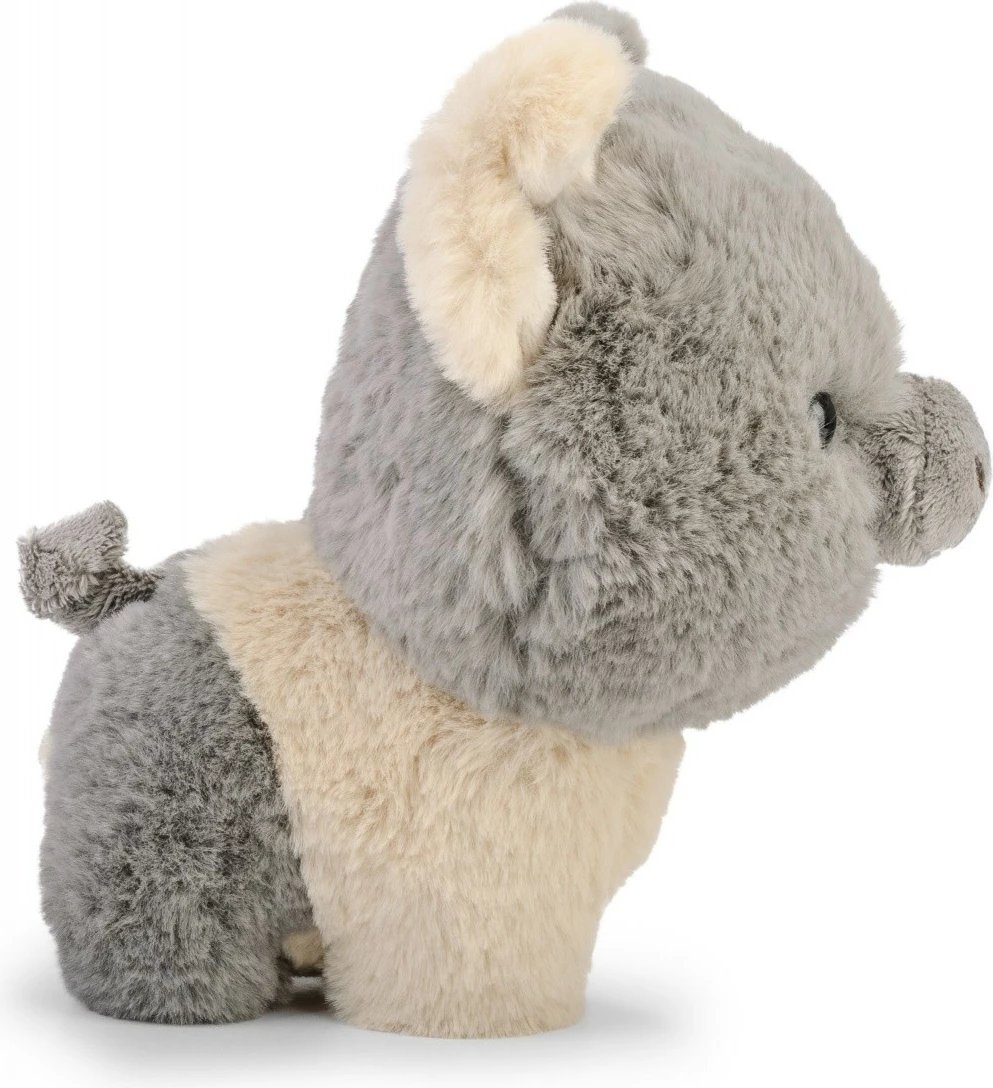 Lodër pelushi Daffi TEDDY PETS derrkuc, 18 cm, bezhë/gri