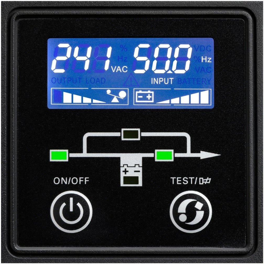 UPS Eaton 9E3000I, 3000 VA, 2400 W, Tower, E zezë