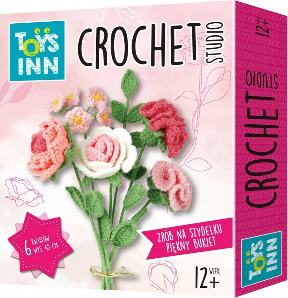 Set punimi me grep, Stnux, STN9612, buqetë me lule 6 copë, 12+, shumëngjyrësh