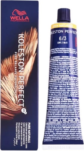 Ngjyrë për flokë Wella Koleston Perfect Me+ 6/3 Rich Naturals 60ml