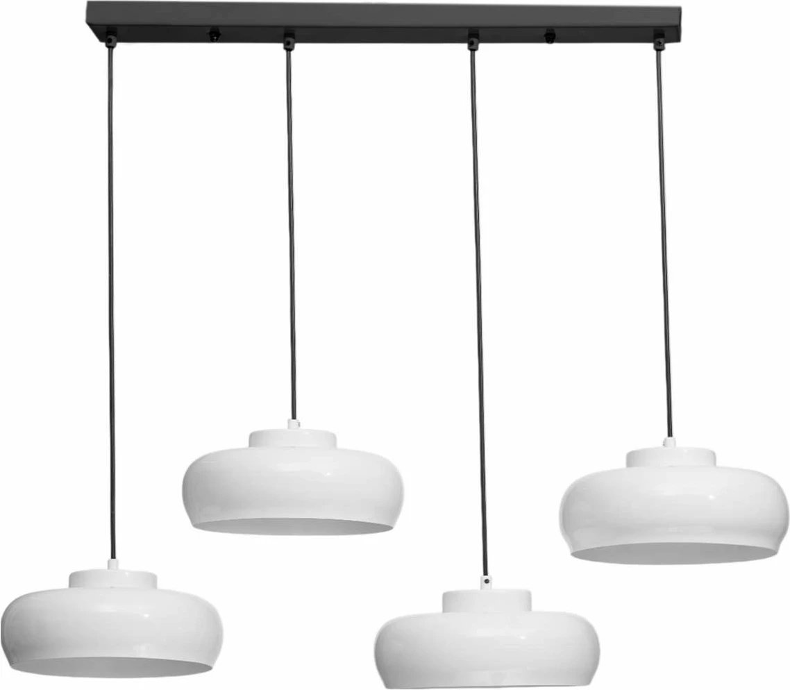 Llambë tavani Opviq, 9031-6, metalike, e bardhë dhe e zezë