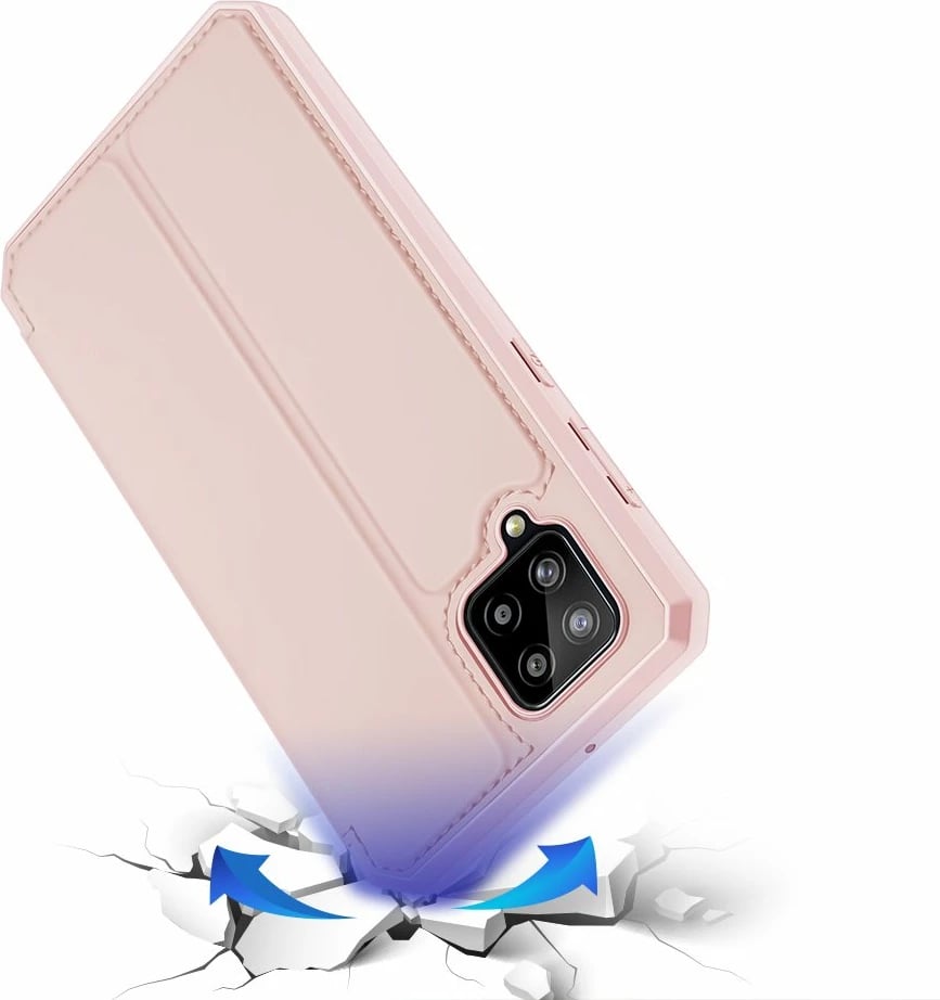 Mbështjellës Dux Ducis Skin X për Samsung Galaxy A42 5G, rozë
