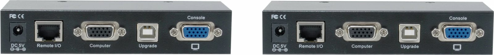 KVM Extender LevelOne KVM-9036, Transmetues dhe pranues, i lidhur me kabllo, 100 m, i zi