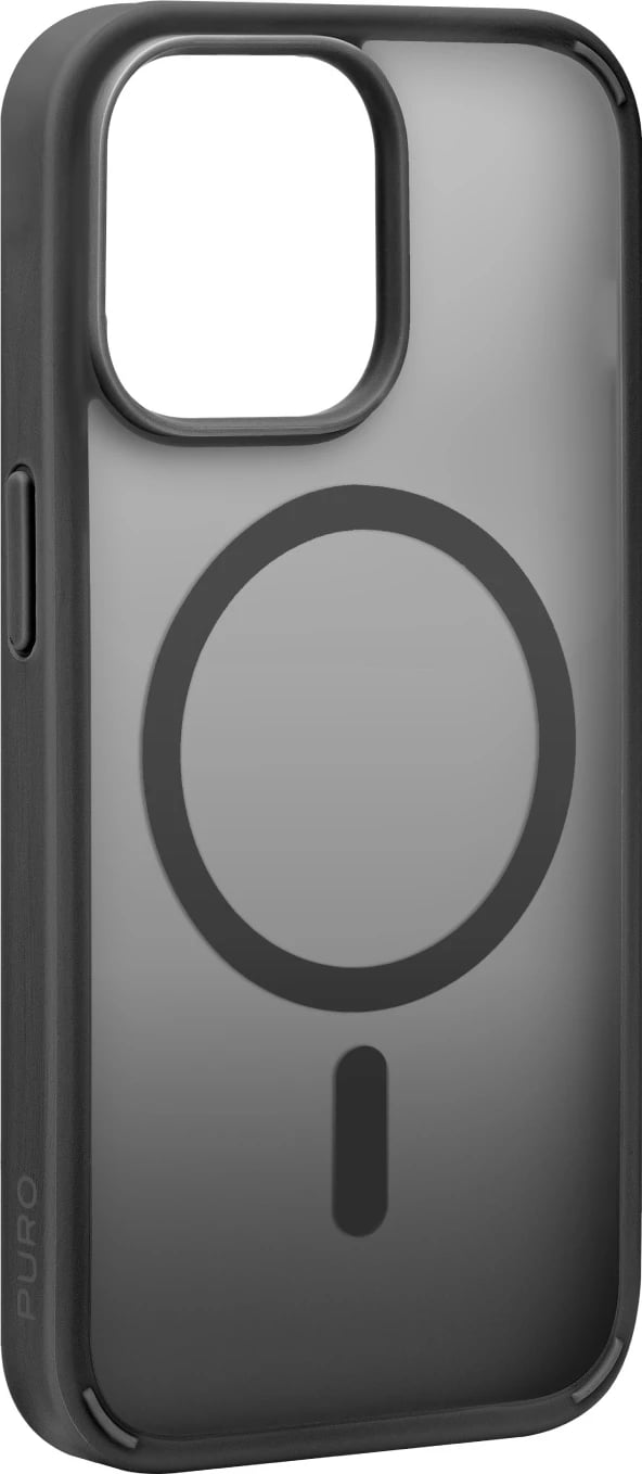 Mbështjellës Puro Gradient me MagSafe për iPhone 15 Pro, i zi
