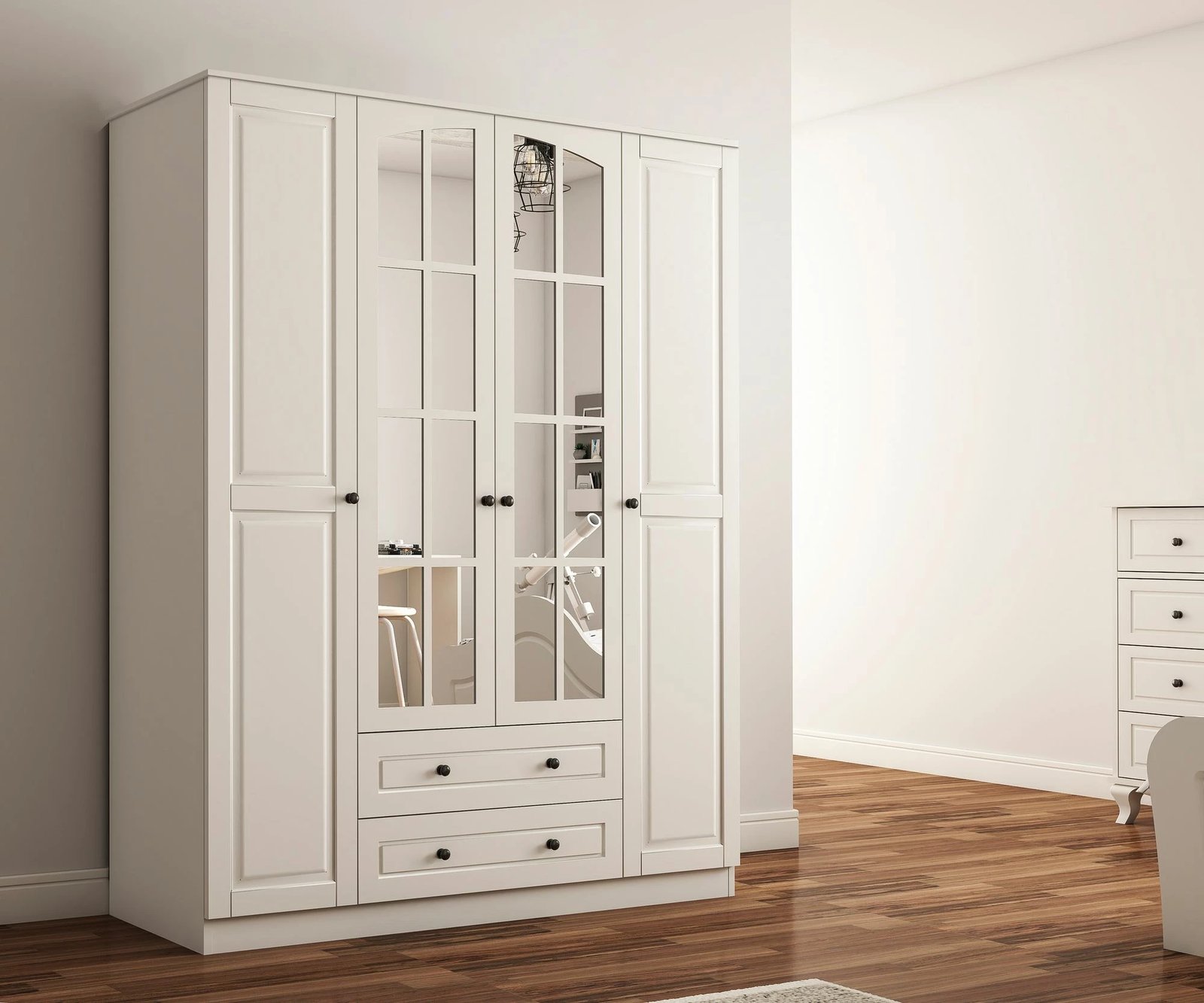 Set dhome për të rinj Skye Decor, ngjyrë e bardhë mat, RB-014