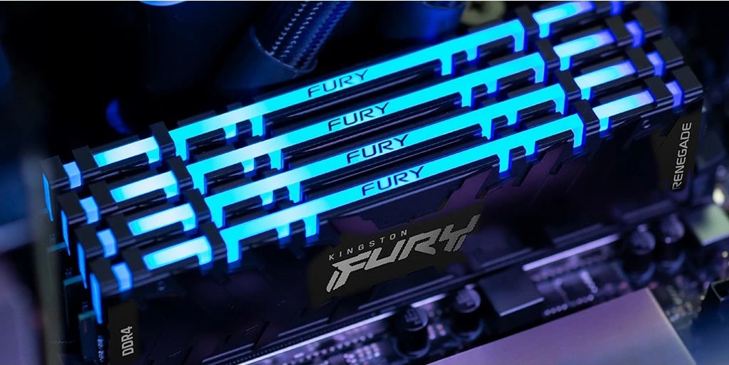RAM Memorje Kingston FURY Renegade RGB 64GB (4x16GB) 3600MT/s DDR4 RAM Memorje Kingston FURY Renegade RGB 64GB (4x16GB) 3600MT/s DDR4
