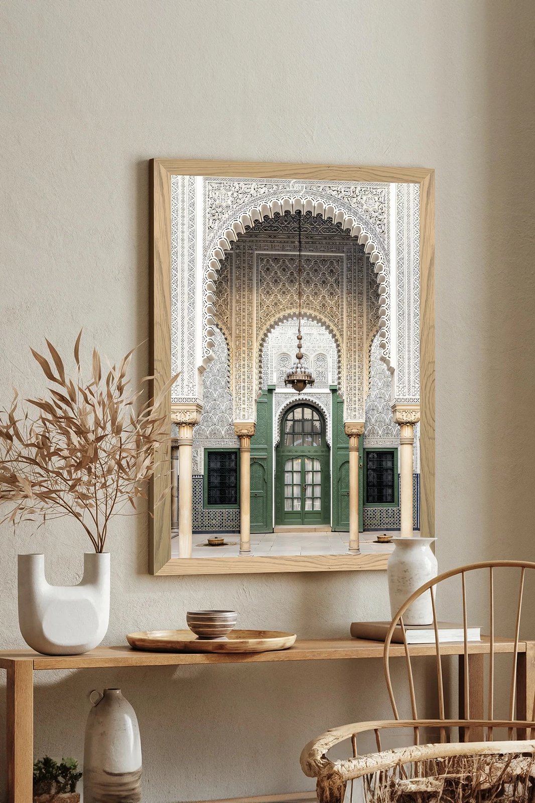 Pikturë dekorative murale Wallity, Tekhammdf38, shumëngjyrëshe, 33x48cm