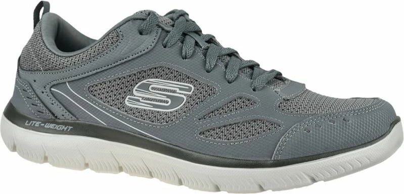Atlete për meshkuj Skechers, gri