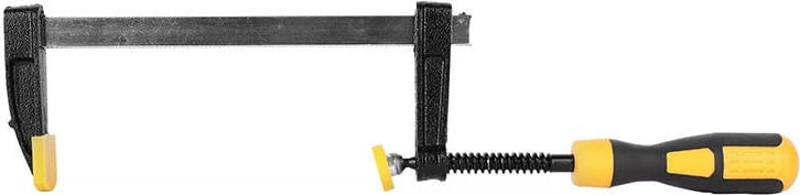 Kapëse F Deli Tools EDL111230, 120x300 mm, zezë/verdhe
