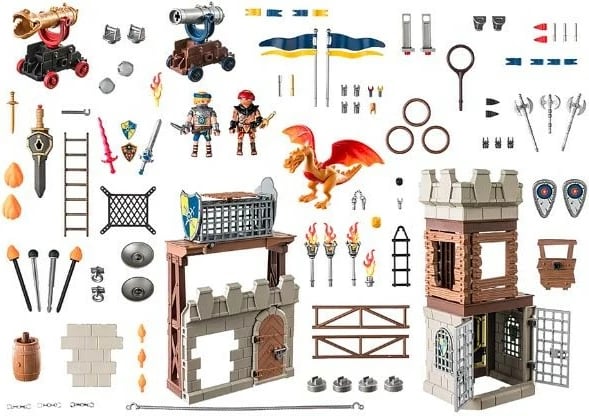 Set lodrash Playmobil Novelmore 71298 Tournament Arena, 219 pjesë
