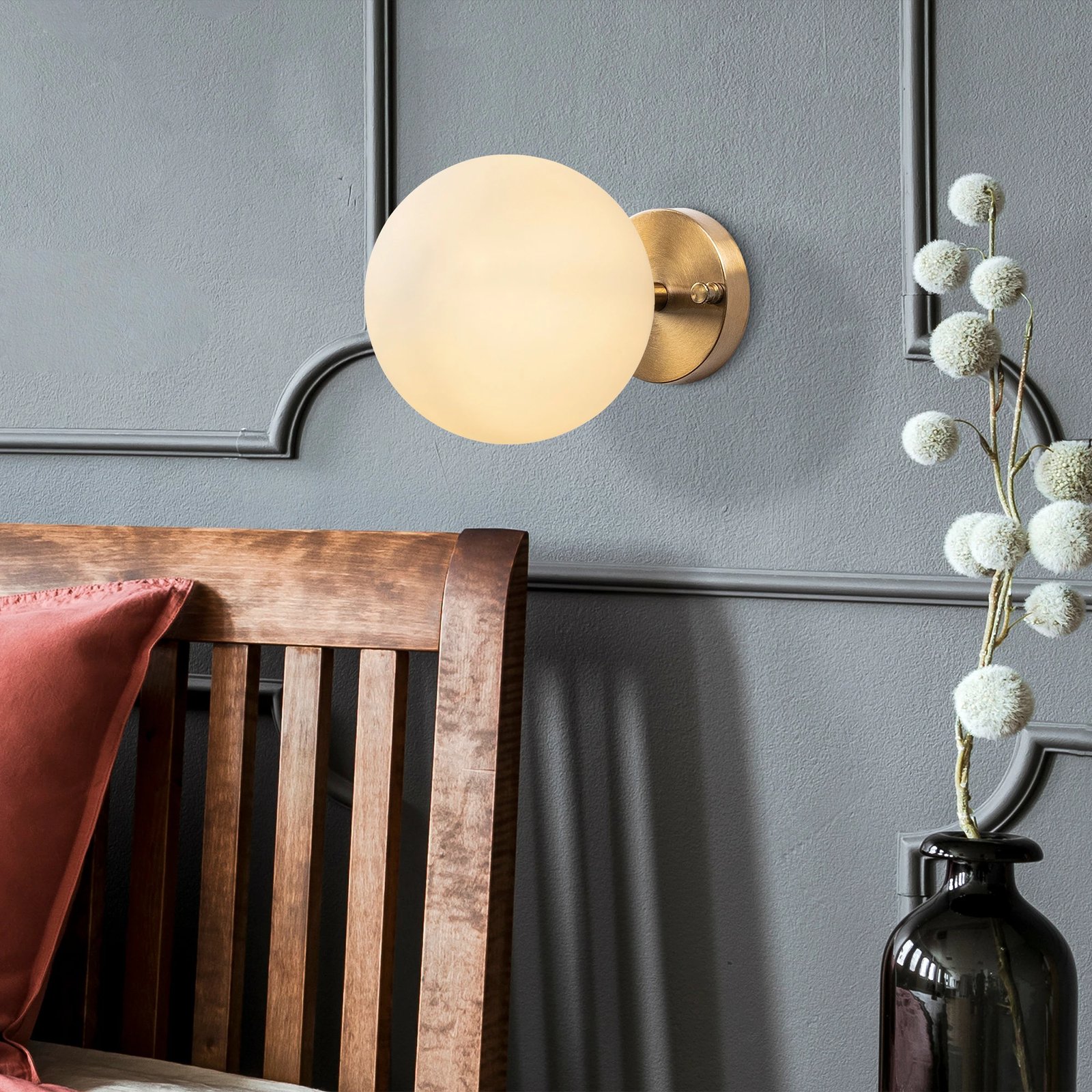 Llambë muri vintage Opviq, Atmaca - 10240