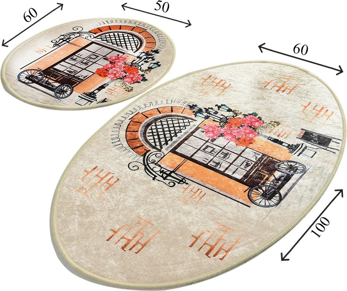 Set tapetash për banjo, Mijölnir, cafe Djt, 2 copë