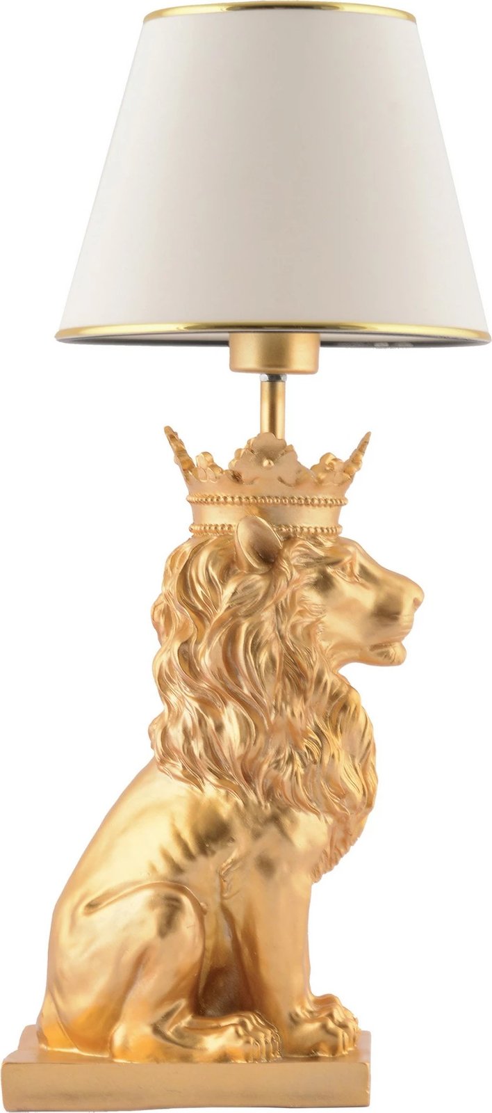 Llambë tavoline Opviq, Lion King, e bardhë dhe argjend