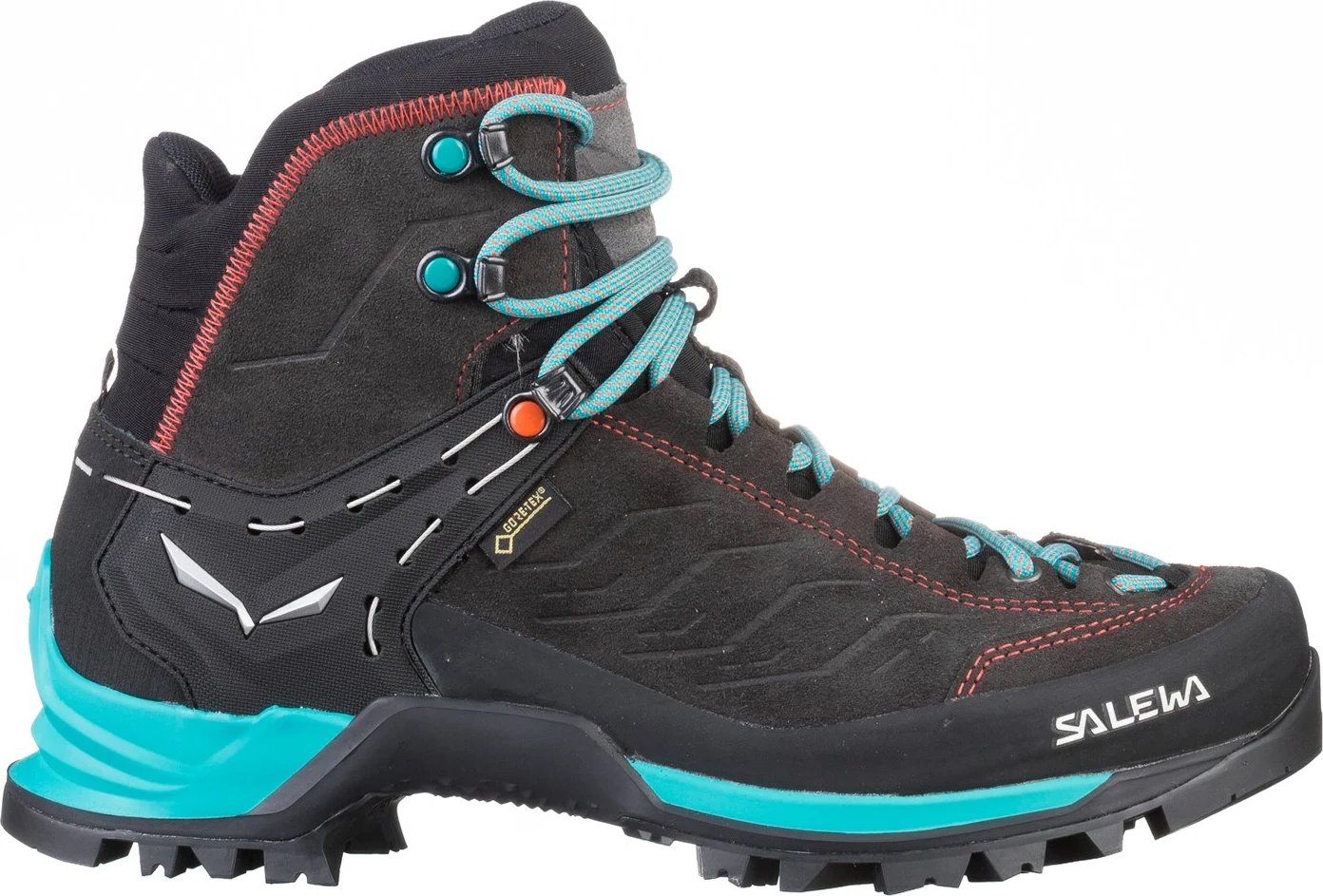 Këpucë hiking Salewa MTN Trainer Mid GTX për femra, Blu