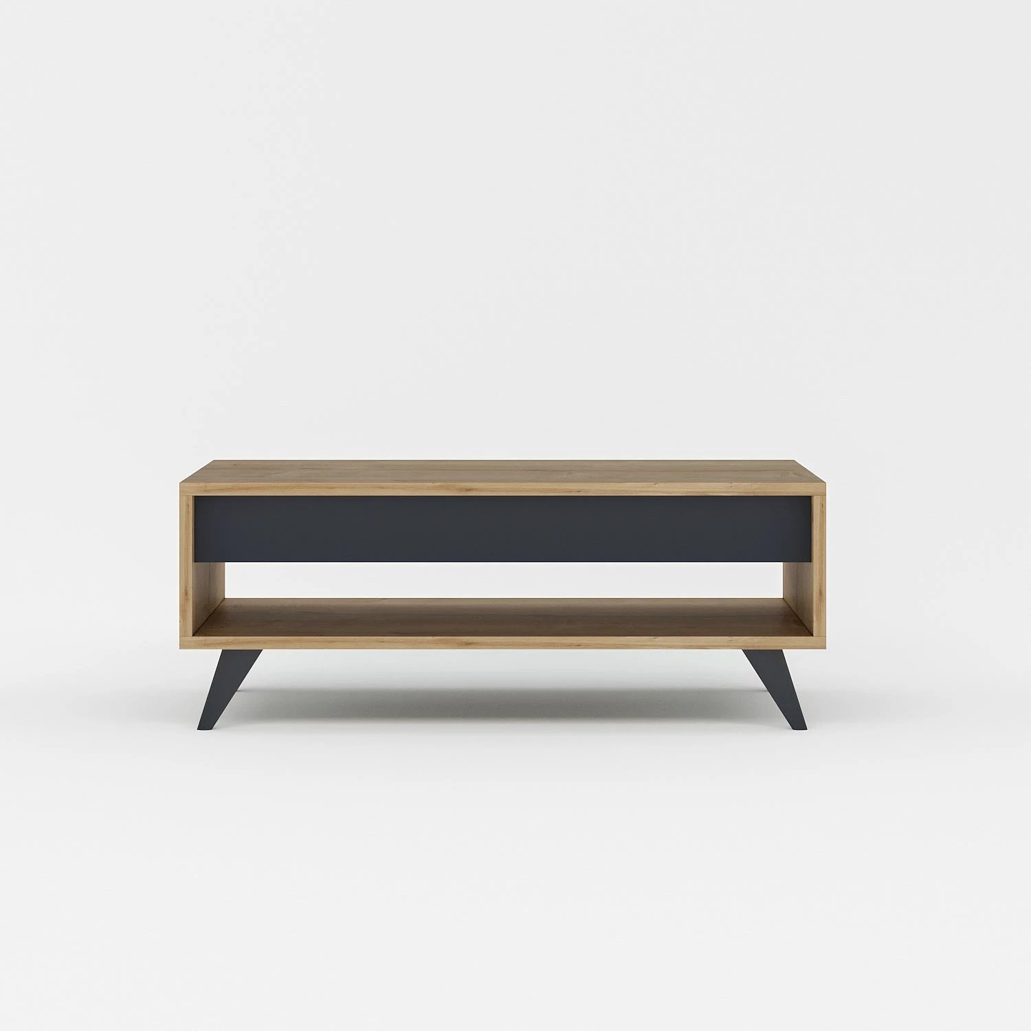 Tavolinë kafeje Skye Decor, ngjyrë lisi Sapphire Oak, Century