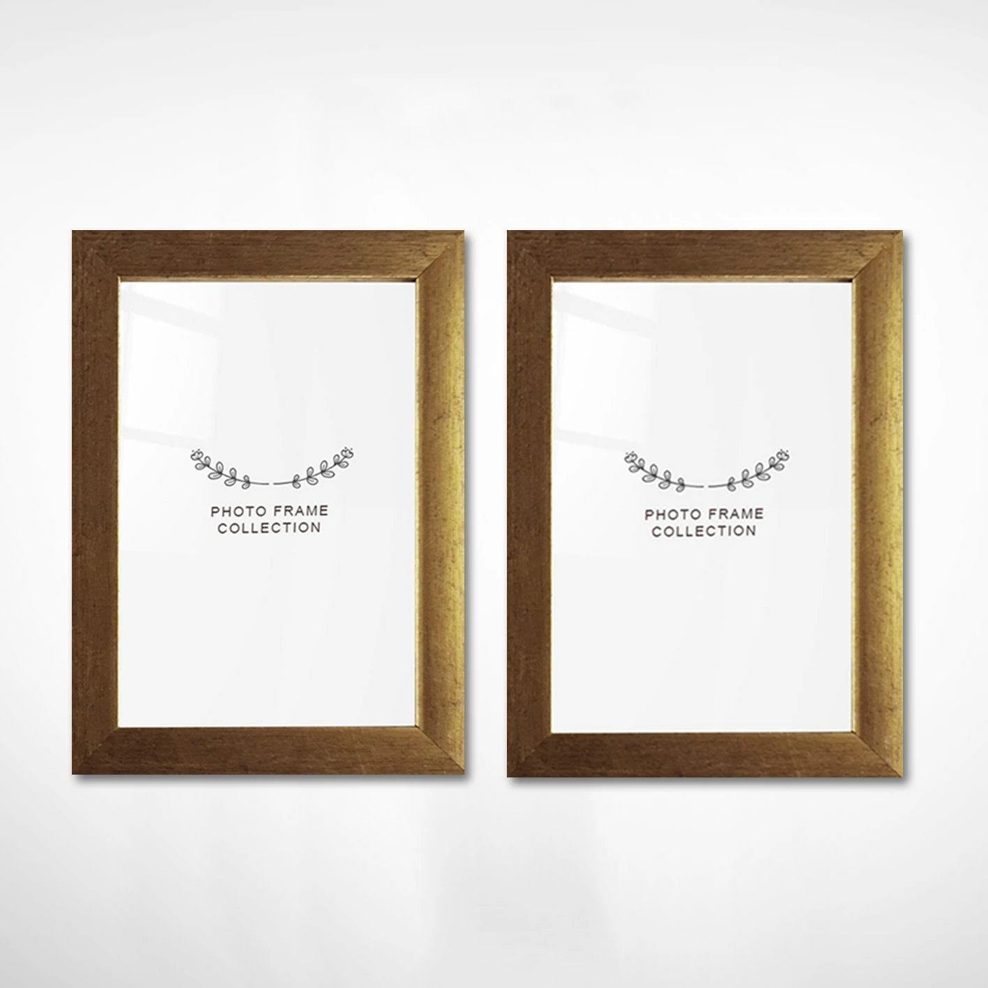 Kornizë për foto (2 copë), ngjyrë ari, Evila Originals, 2AFC1001_1015