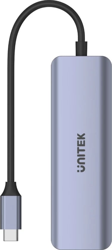 HUB USB-C Unitek H1107K, 4x USB-C, 5 Gbps, Space Grey