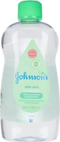 Vaj trupi Johnson's Baby Aloe Vera unisex 500ml